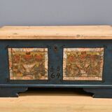Painted Pine Chest, Eastern Europe – Late 19th Century