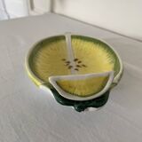 Vintage Bassano barbotine pocket emptier