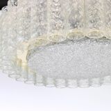 Lustre Doria Murano in glass tubes with brass surround, Germany, 1960s