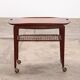 Poul Jensen Trolley teak made by Selig,1960 denmark.
