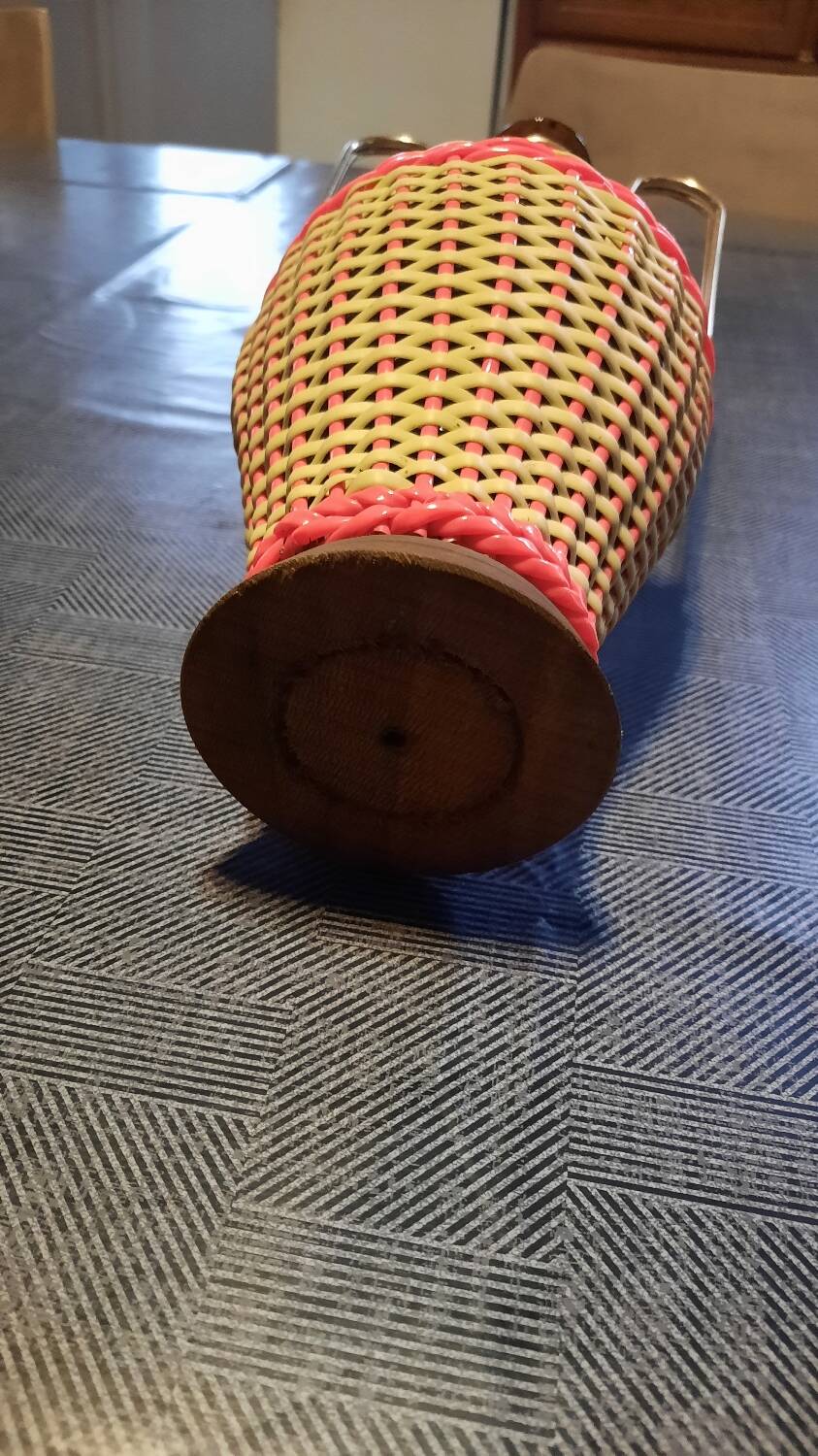 Set of 3 scoubidou bottles