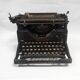 Old typewriter Underwood azerty