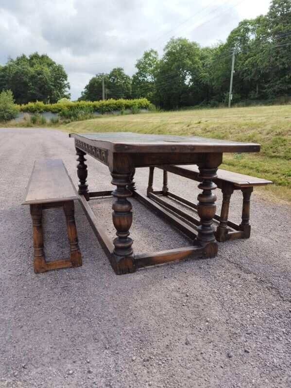 18th century refectory table