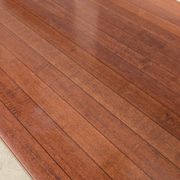 Italian Japandi walnut and ebony Table, 70s