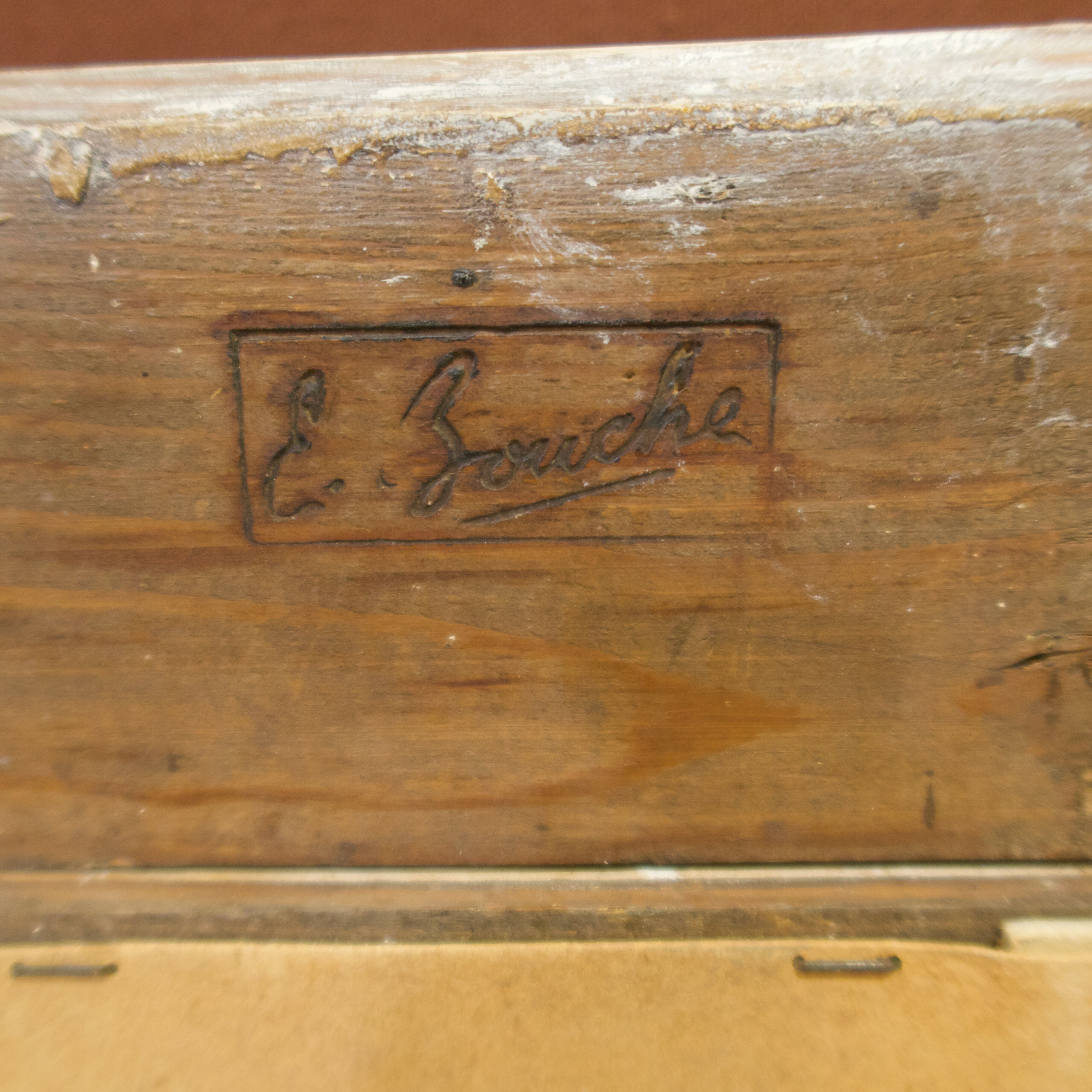 Mirror frame stamped Mouth