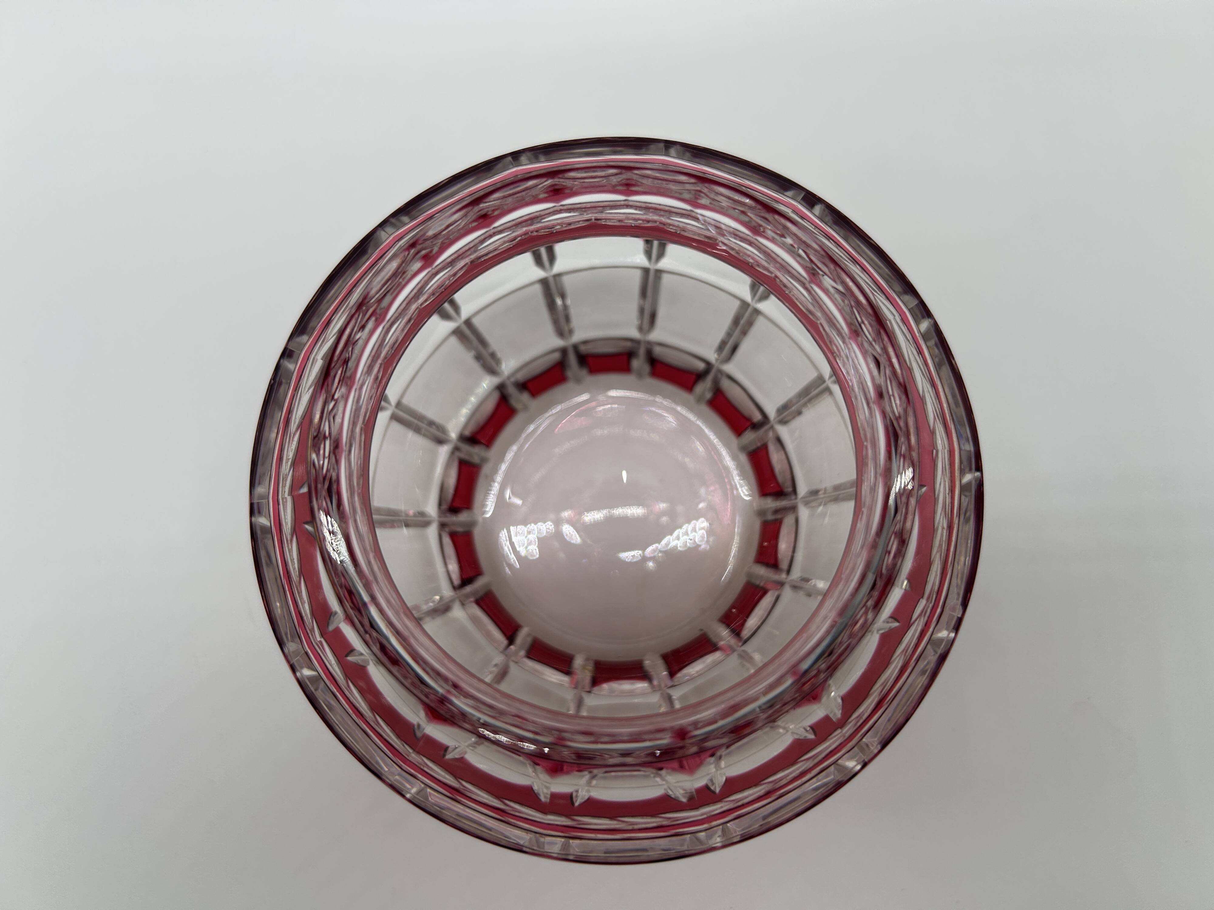 Crystal flower holder from VSL by Joseph SIMON