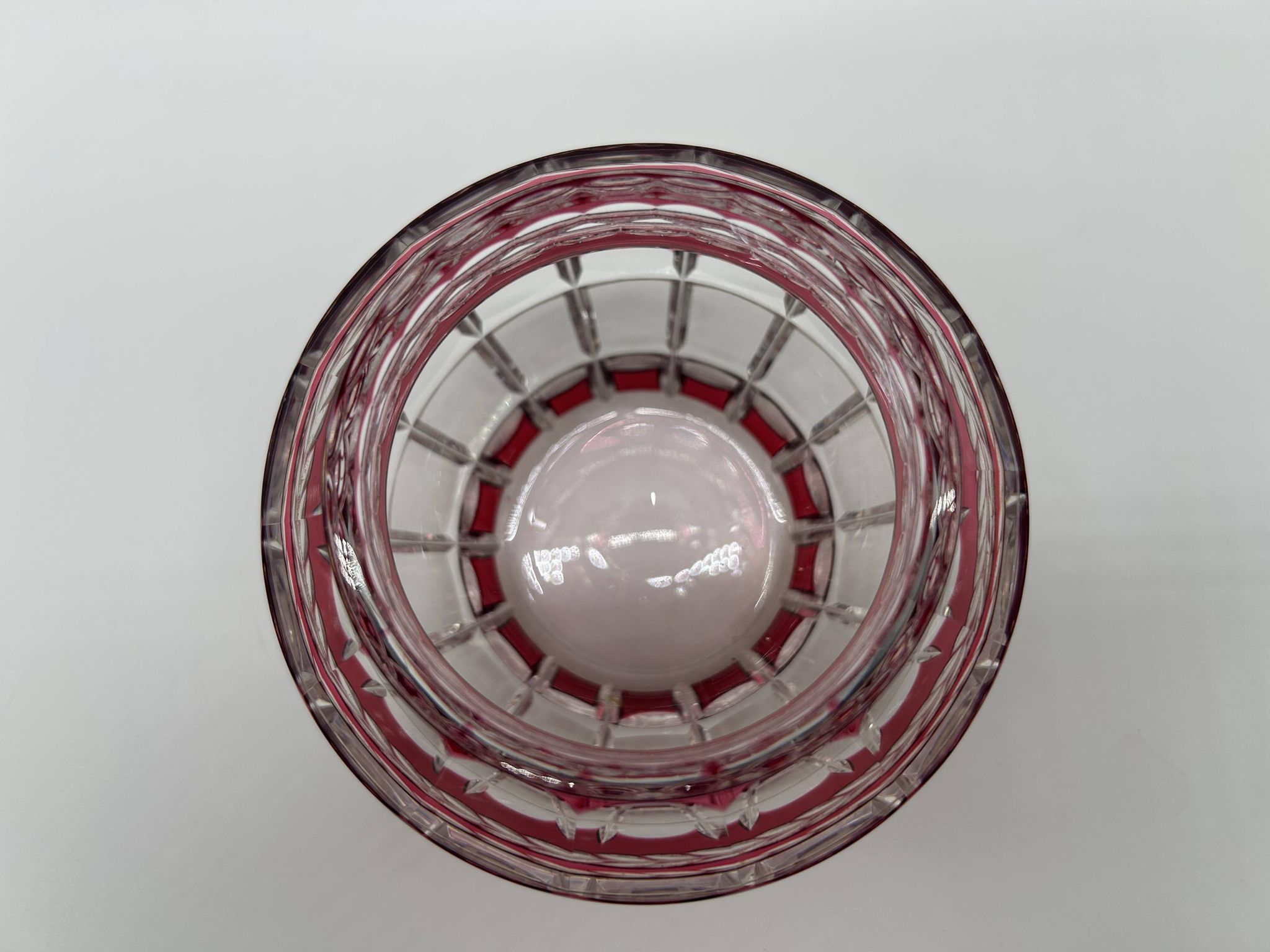 Pique-fleurs en cristal du VSL par Joseph SIMON