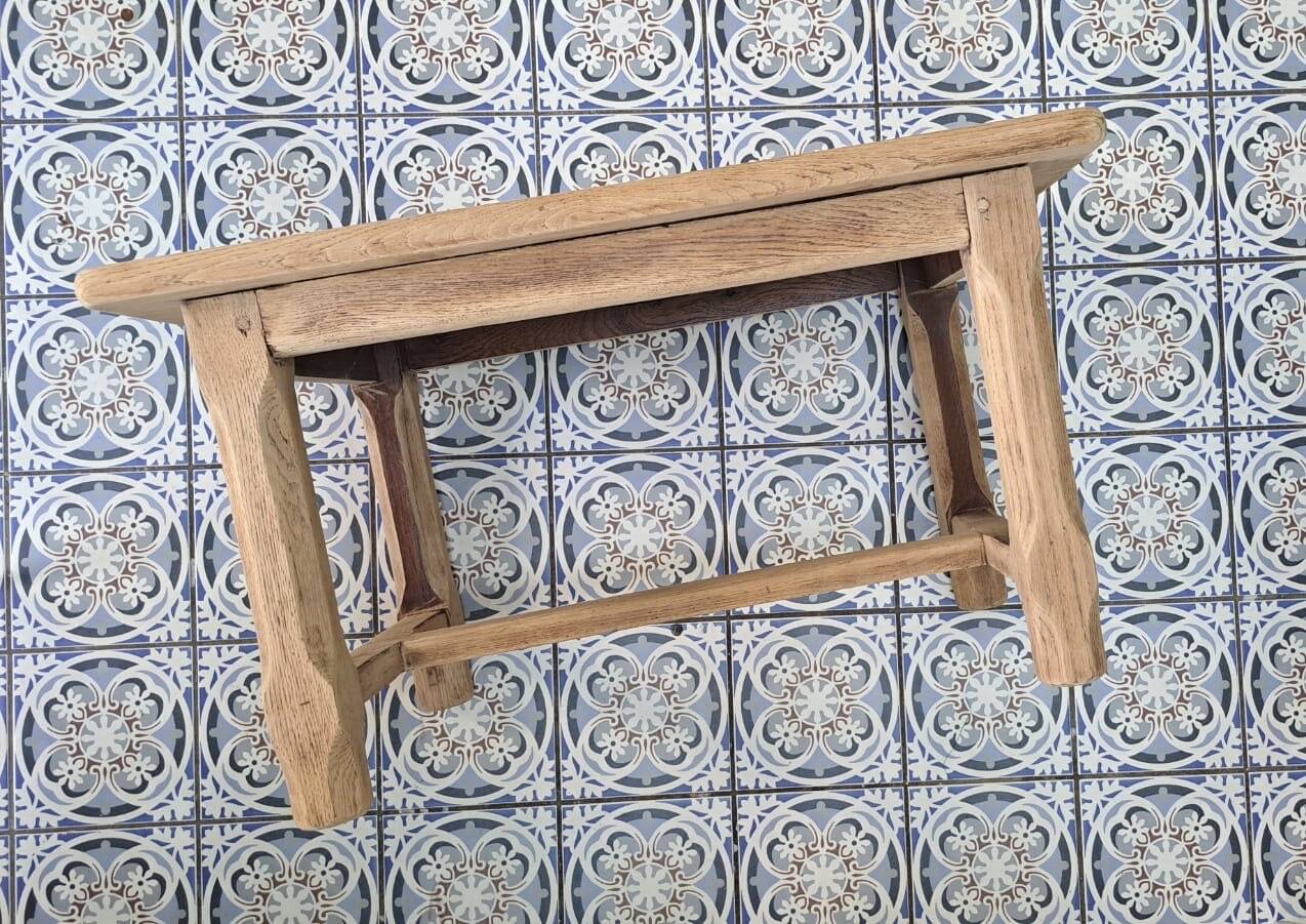 Table basse bois massif de ferme