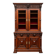 Library and buffet in antique Renaissance style. Beautiful sculptures. Solid oak. France. 19th century.