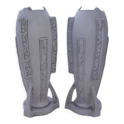Paire de vases Art-deco Royal Dux