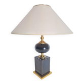Vintage Regency Brass Table Lamp from Le Dauphin, 1970s