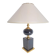 Vintage Regency Brass Table Lamp from Le Dauphin, 1970s