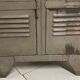Industrial metal locker room