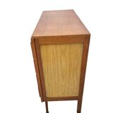 Vintage chest of drawers from the 70s with compass feet