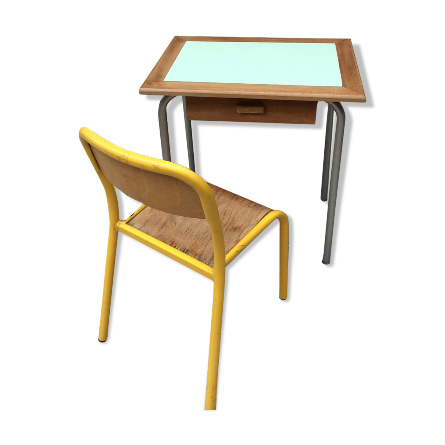 Bureau écolier et sa chaise