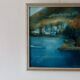 Huile sur toile suédoise, Marine, K. Jördahn