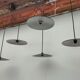 Set of antique lamps