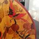 Art Nouveau corner shelf signed Clarry