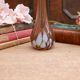 Vase solifleur en pâte de verre effet lave