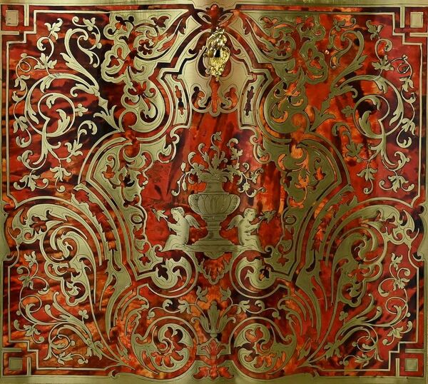 Secrétaire en Marqueterie « Boulle », époque Napoléon III – Milieu XIXe