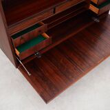 Rosewood bookcase, Danish design, 1970s, manufacture: Omann Jun