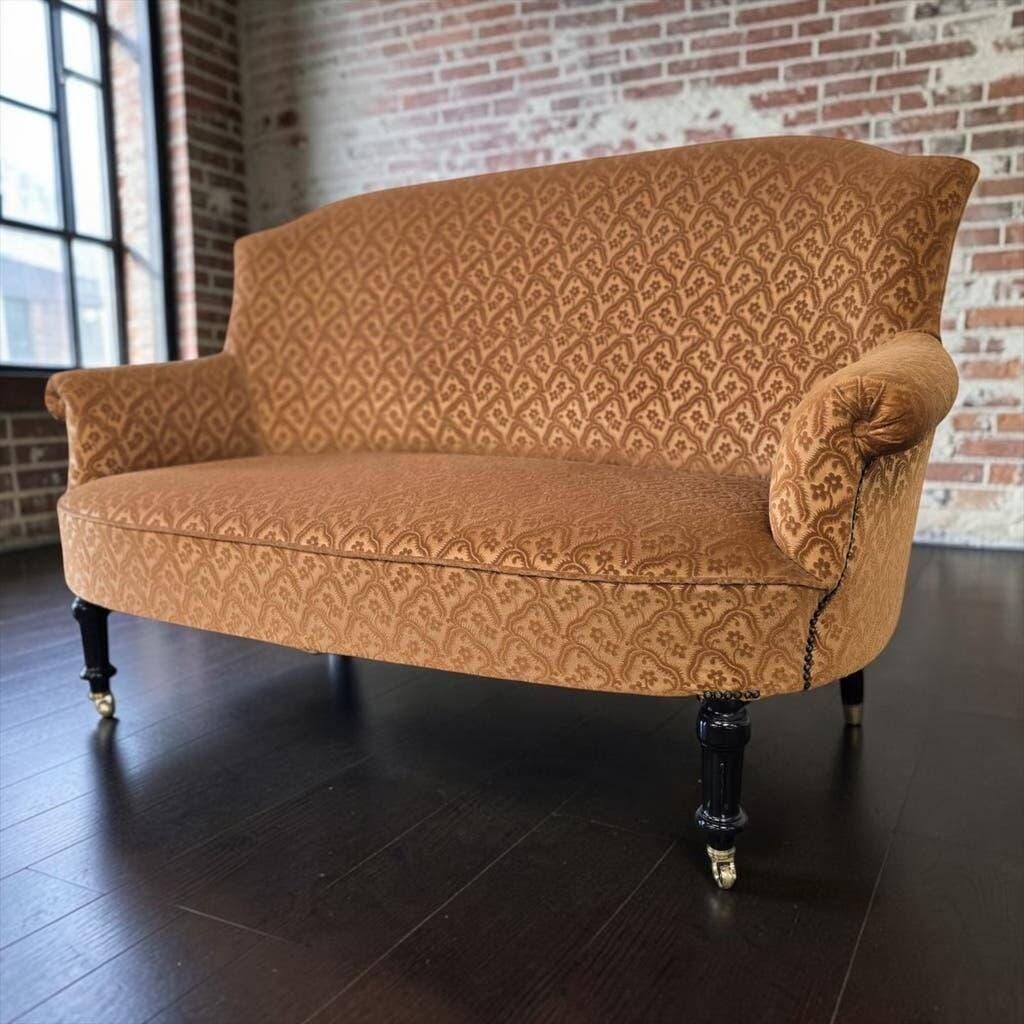 Vintage two-seater sofa