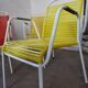 Set of 4 garden armchairs