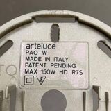 Postmodern Italian model Applique Pao W by Matteo Thun for Arteluce, 1990s.