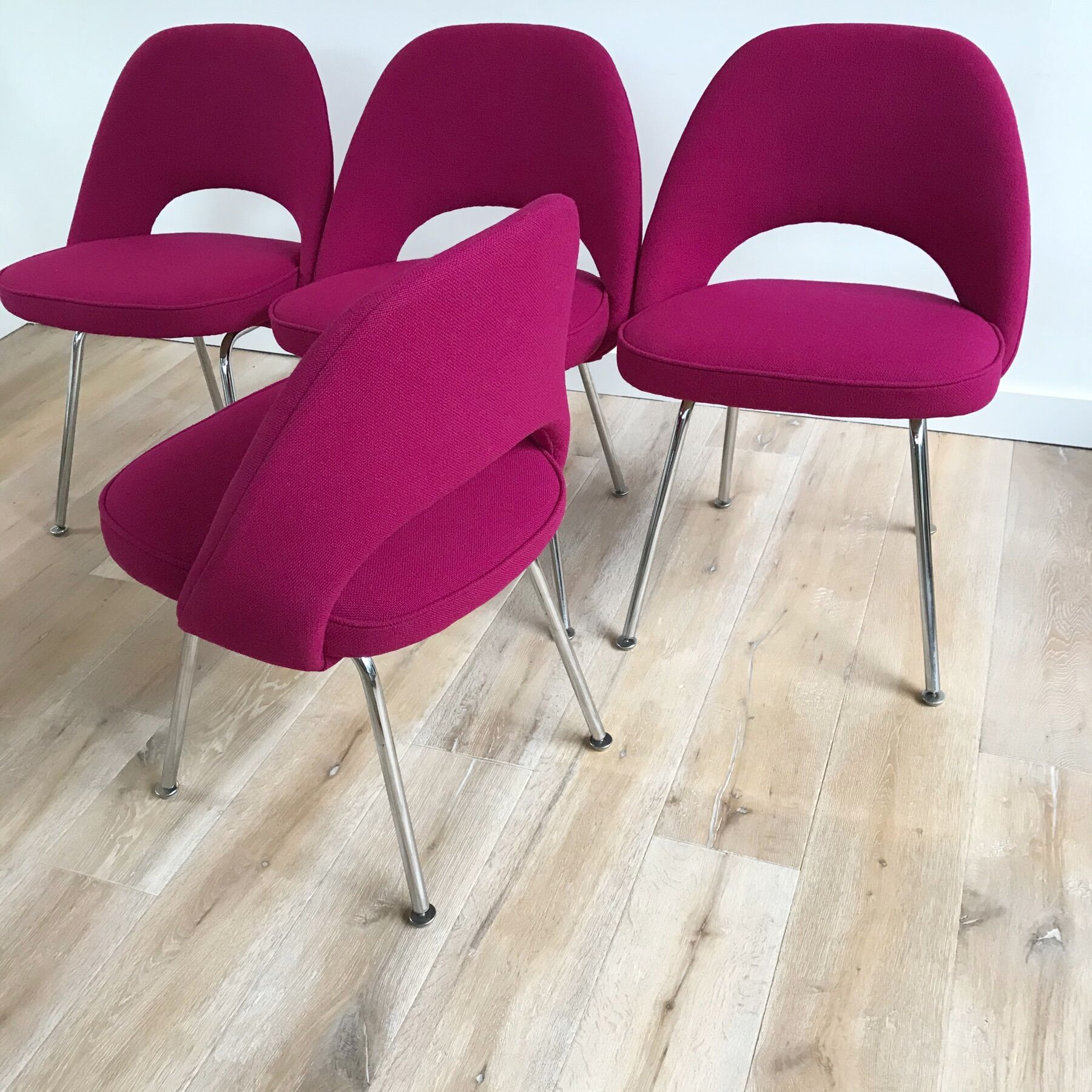 4 chairs "Conference" by Eero Saarinen for Knoll 1960