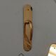 Pair of solid brass door handles