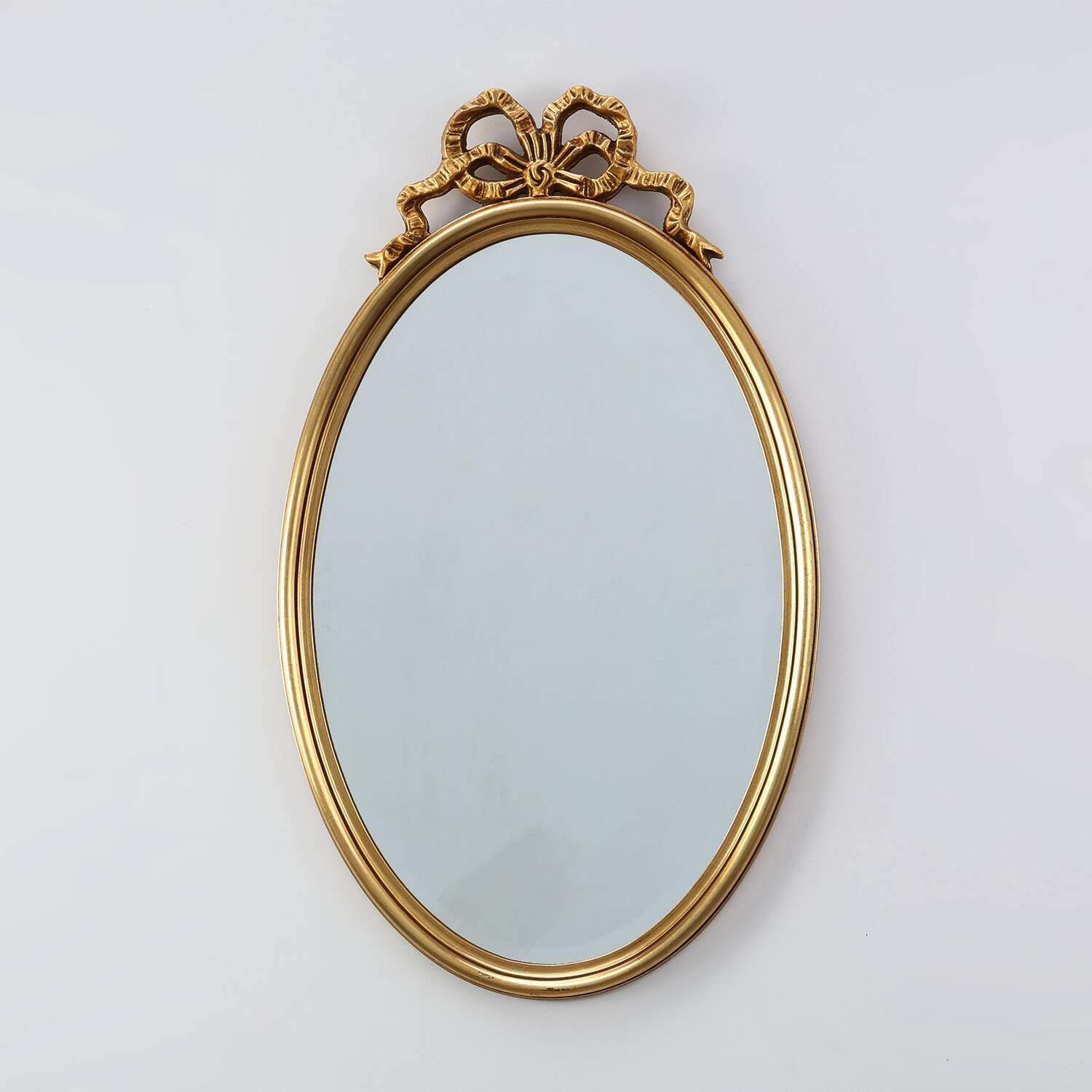 20th century Louis XVI style mirror in gilded wood, France