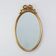 20th century Louis XVI style mirror in gilded wood, France