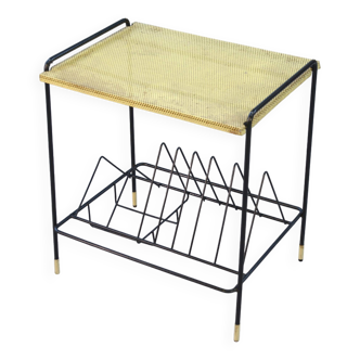 Vinyl door side table
