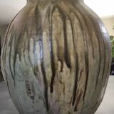 Large vase lucien arnaud sandstone from saint amand en puysaye 1920 art nouveau