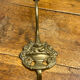 Wall-mounted brass hook