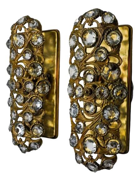 Pair of Palwa sconces by Ernest Palm, 1960, Spain