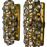 Pair of Palwa sconces by Ernest Palm, 1960, Spain
