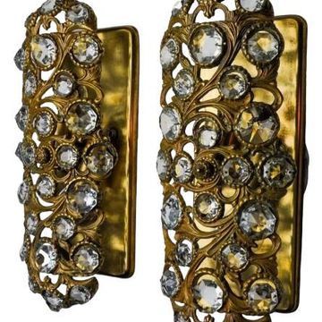 Paire d'appliques Palwa par Ernest Palm, 1960, Espagne
