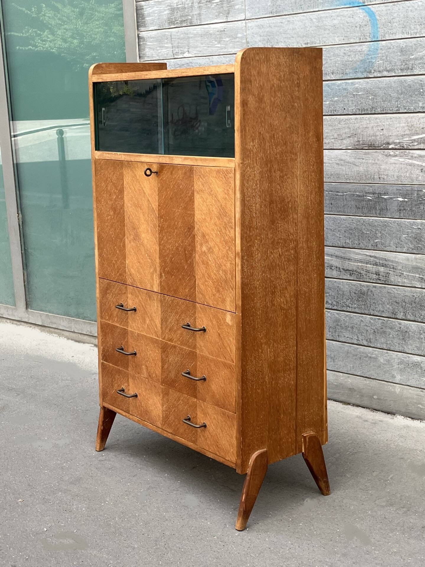 Folding secretary from the 1950s