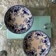 2 19th century compote bowls from Creil Montereau