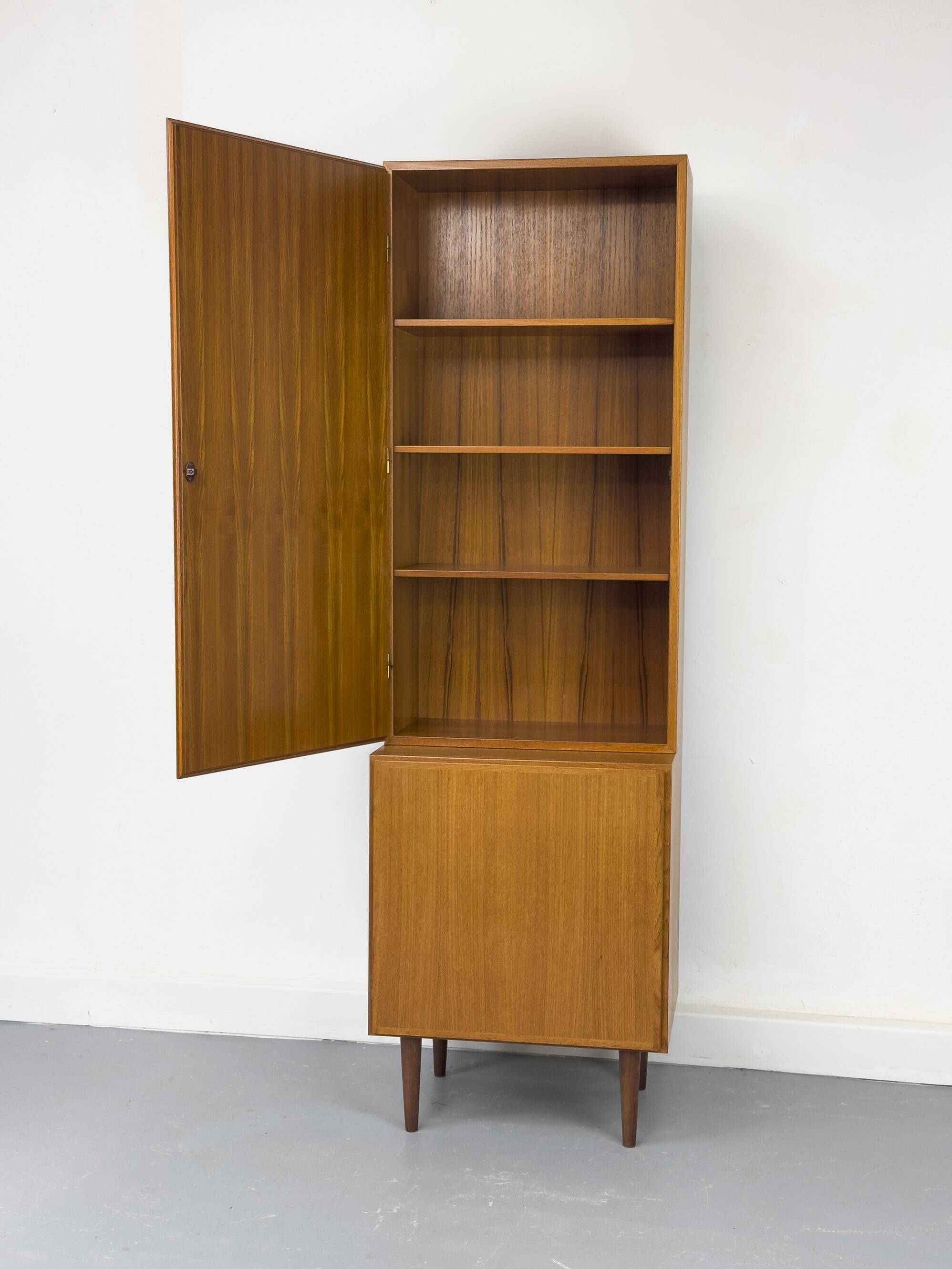 Narrow Teak Cabinet from Omann Jun, 1960s