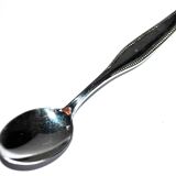 Set of 12 silver-plated mocha coffee spoons Longchamps Strasbourg