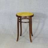 Piano stool by Thonet 1910, perfect caning