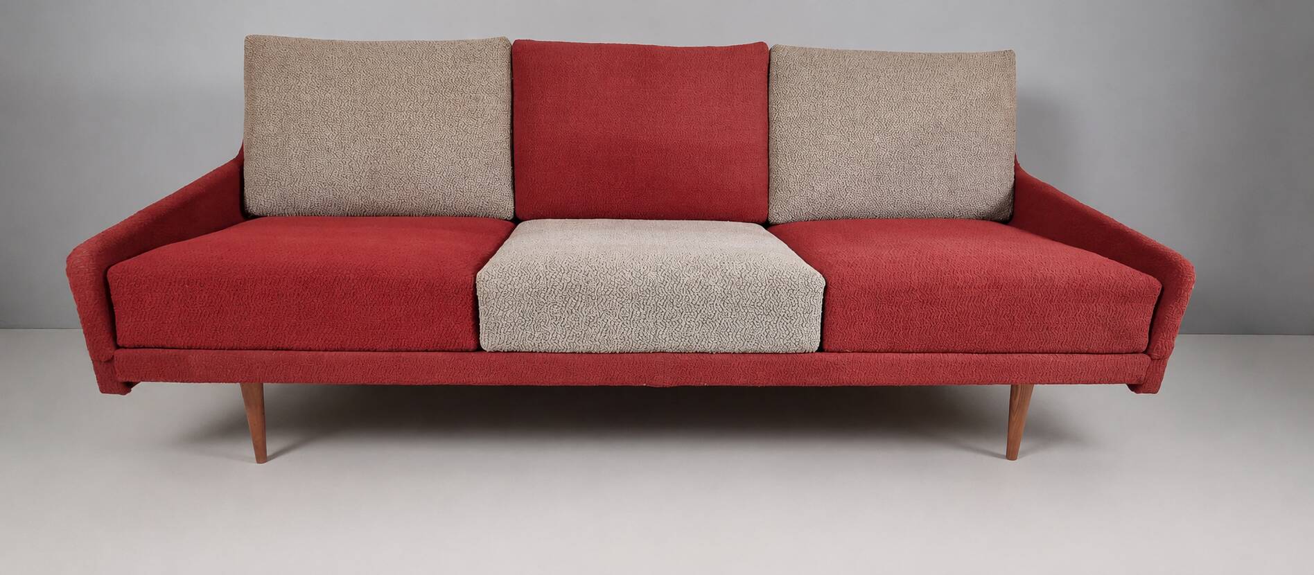 Vintage Fabric Sofa, 1970s