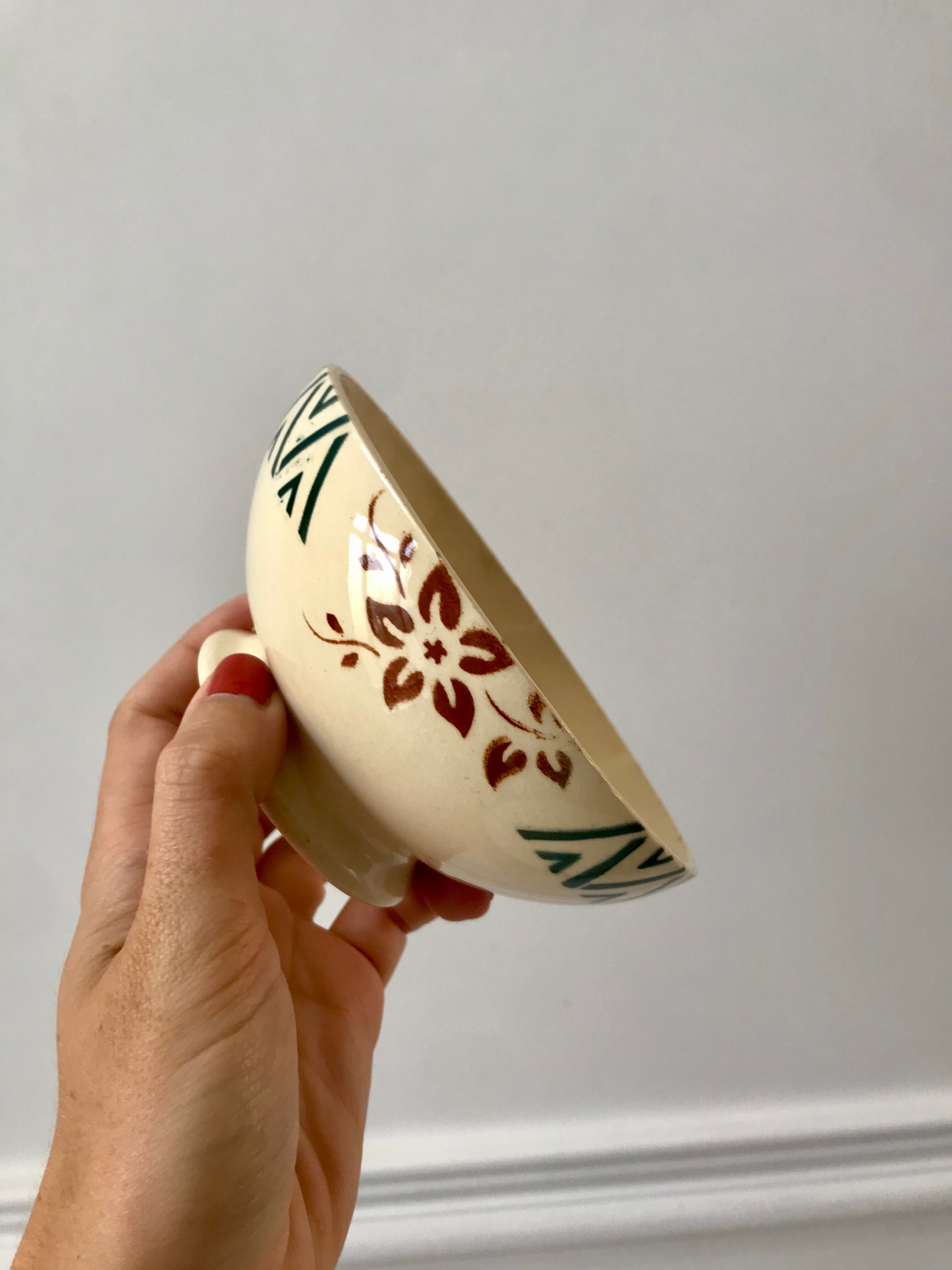 earthenware bowl in Iron Earth early twentieth century