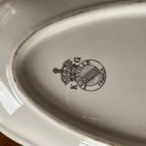 Set of 3 dishes/plates - Lunéville