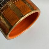 Seta series vase by Aldo Londi for Bitossi sgraffitto 1950 Italy