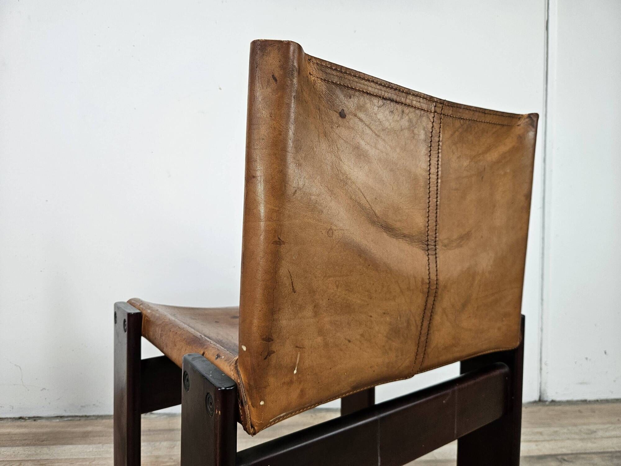 Pair of Monk chairs by Afra and Tobia Scarpa for Molteni, 1970