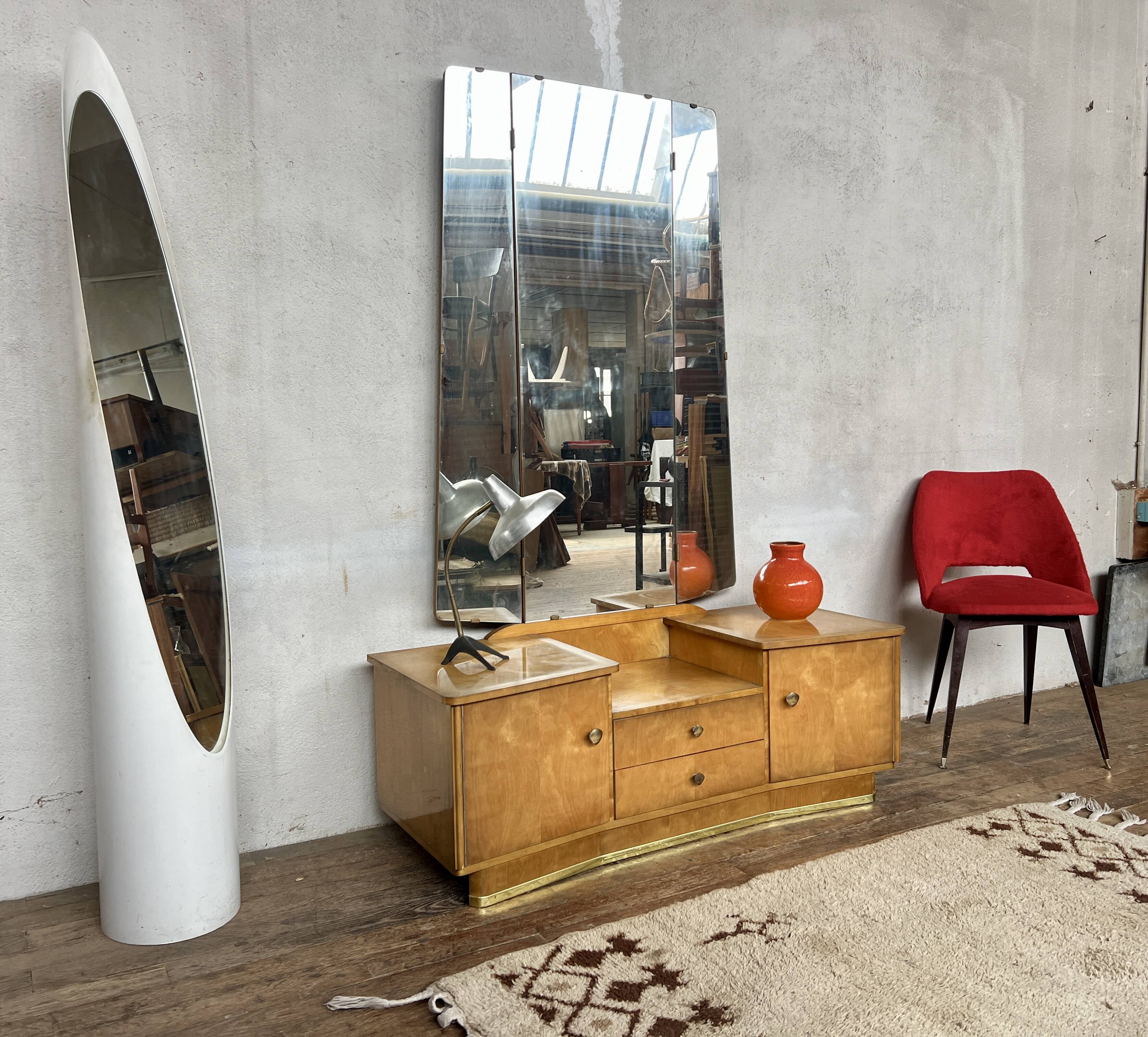 Vintage dressing table/vanity table/entryway furniture