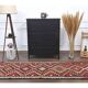 1970s Vintage Turkish Hand-Knotted Wool Cotton Red Runner Rug 89x294